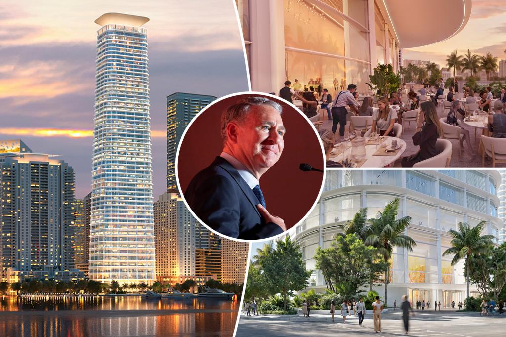 Billionaire hedge fund titan Ken Griffin unveils plans for Citadel's Miami headquarters